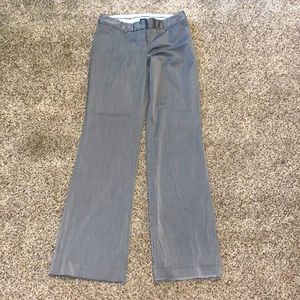 Gray dress pants. Barely worn. Too big for me.